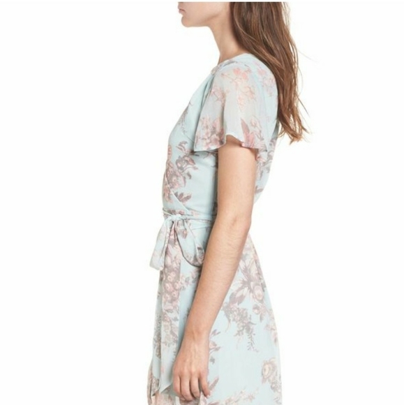 Leith midi wrap dress, size XS - Picture 2 of 7